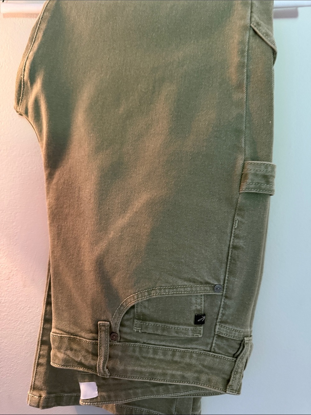 KanCan Olive Cargo Shorts for Men